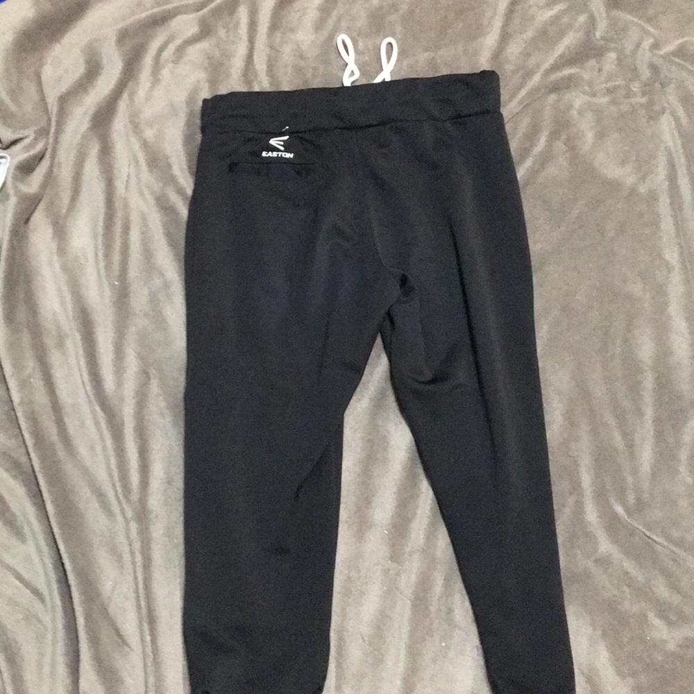 Black sliding pants